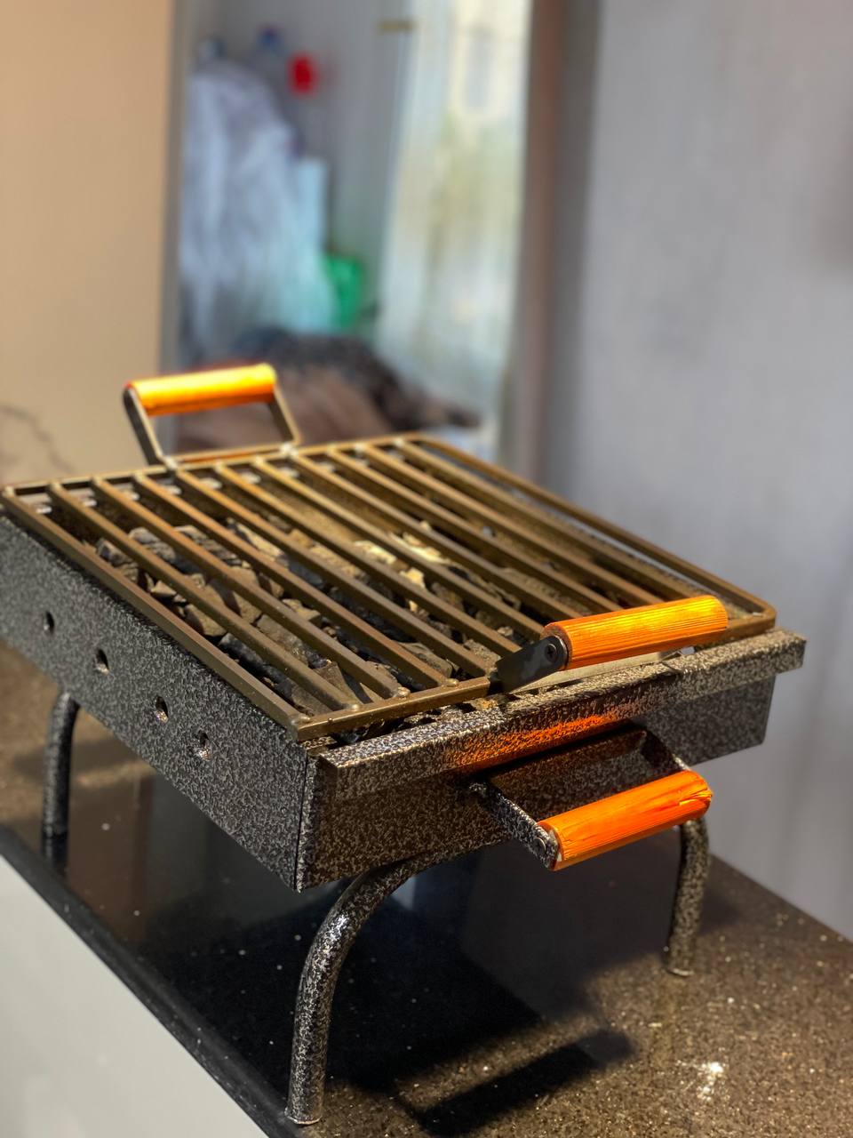 الطابونة المتكاملة 🔥🍳 | شواية فحم + بلاك شوفونت + طابة طابلة في جهاز واحد!